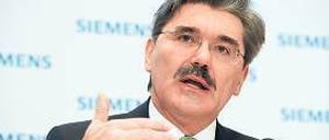 Finanzvorstand Joe Kaeser will unabhängiger werden von den Banken.