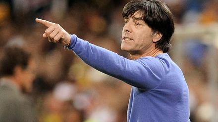 Den Weg gewiesen: Bundestrainer Joachim Löw hat ein tolles Spiel seiner Mannschaft gesehen.