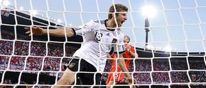Großer Sport. Thomas Müller trifft zweimal gegen England und ist längst unverzichtbar für Joachim Löw.