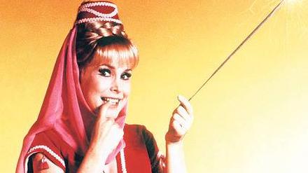In einem Nachtclub entdeckt. Barbara Eden, die bezaubernde „Jeannie“. Foto: dpa