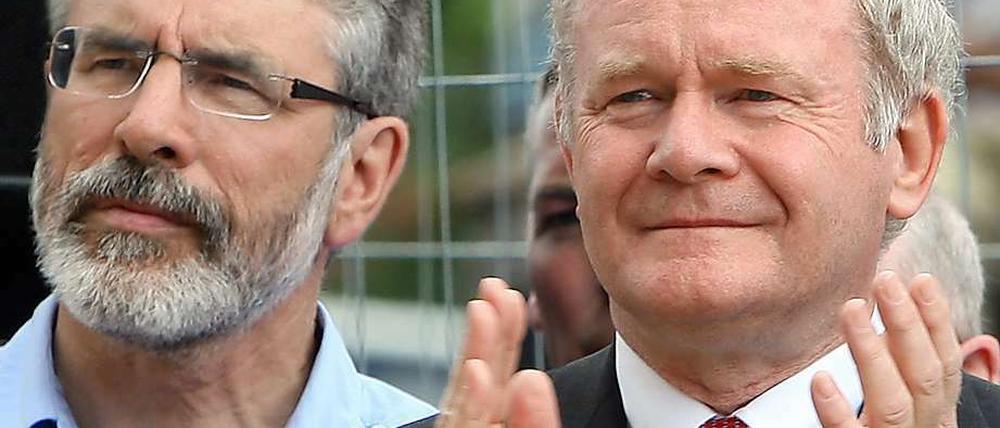 Zeit für die ganze Wahrheit? Die Sinn-Fein-Politiker Gerry Adams und Martin McGuinness (rechts).