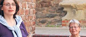 Musik ist ihr Leben. Marie-Louise Schneider (l.) und Ingeborg Allihn. 