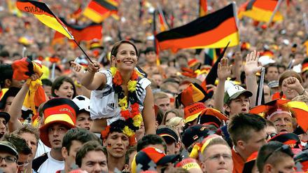 Fanmeile während der Fußball-WM 2006.