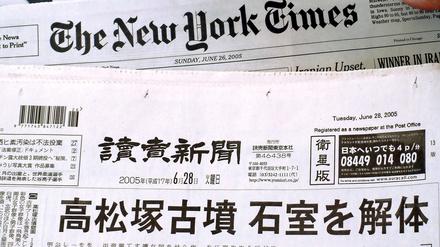 Die Sun ist bekannt für eine martialische Sprache. Was die Deutschen angeht, spielt aber auch die New York Times gern mit Stereotypen.