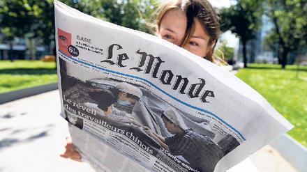 Was kostet die Welt? Das 1944 gegründete Blatt leidet wie andere Printmedien unter der Flaute auf dem Werbemarkt und sucht einen Investor. Foto: dpa