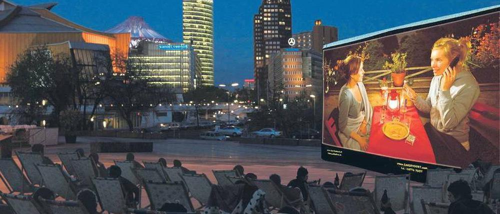 Frischluft garantiert. Ab Mitte Juli kann man auch auf dem Kulturforum Filme im Liegestuhl gucken. 