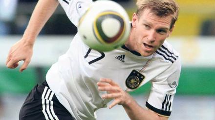 Der Lange aus dem Zentrum. Der Bremer Per Mertesacker ist seit vier Jahren fester Bestandteil der deutschen Innenverteidigung.