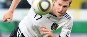 Der Lange aus dem Zentrum. Der Bremer Per Mertesacker ist seit vier Jahren fester Bestandteil der deutschen Innenverteidigung.