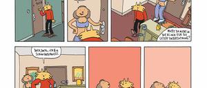 Unwiderstehlich. „Endkrass“, hier eine Seite aus dem Album, lebt von kindischen Kapriolen.