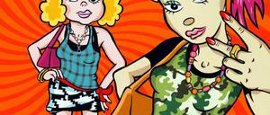 Zwischen Reeperbahn und Schulterblatt daheim: Liz und Gwen sind die die „Schanzen-Babes“.