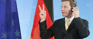 Auf Sieg stehen die Zeichen für FDP-Chef Westerwelle und seine Partei derzeit nicht.