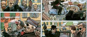 Alte Männer auf Rachefeldzug. Eine Szene aus dem Band "Fins de Siècle".