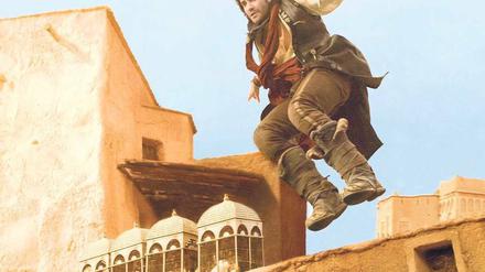 Prinz Luftikus. Der vom König als Kind adoptierte Dastan (Jake Gyllenhaal) jagt der verlorenen Zeit nach. 