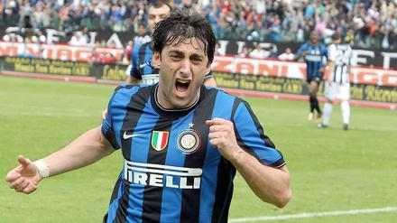 Dank des Treffers von Diego Milito darf auch Inter Mailand vom Triple träumen.