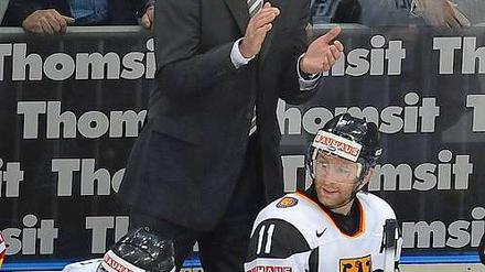 Bundestrainer Uwe Krupp ist guter Dinge und sieht einen Philosophie-Wechsel im deutschen Team.