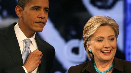 Hillary und Obama