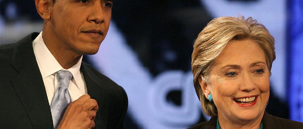 Hillary und Obama