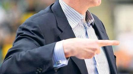 Neue Richtung. Bei Gordon Herbert werfen die Frankfurter mehr aus der Distanz.Foto: p-a