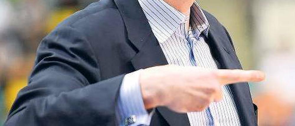 Neue Richtung. Bei Gordon Herbert werfen die Frankfurter mehr aus der Distanz.Foto: p-a