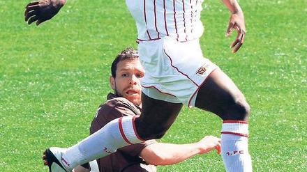 Wie gegen St. Pauli. Mosquera plant mit Union erneut einen starken Auftritt. Foto: dpa