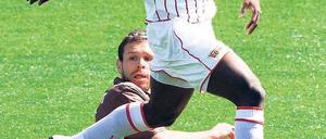 Wie gegen St. Pauli. Mosquera plant mit Union erneut einen starken Auftritt. Foto: dpa