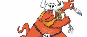 Drachist Marvin ist eine der Hauptfiguren der Serie