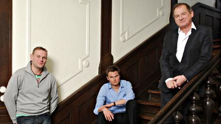 Schauspieler-Trio. Devid Striesow, Burghart Klaußner und Florian Hinrichs sind als beste Hauptdarsteller nominiert.
