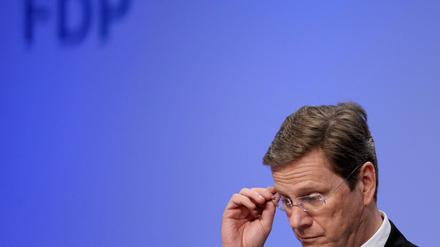 Guido Westerwelle räumt auf dem FDP-Parteitag Fehler ein.