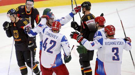 Eishockey-WM - Deutschland - Russland