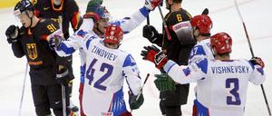 Eishockey-WM - Deutschland - Russland