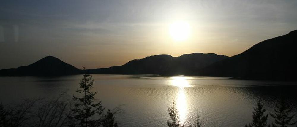 Die Sonne geht unter. Und das Kapitel Paralympics 2010 ist beendet.