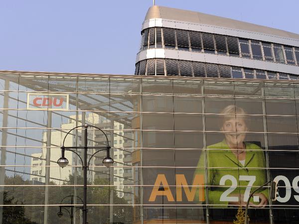 CDU-Wahlplakat