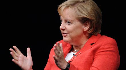 Bundeskanzlerin Merkel bei Zeit-Matinee