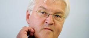 Der SPD-Kanlerkandidat Frank-Walter Steinmeier