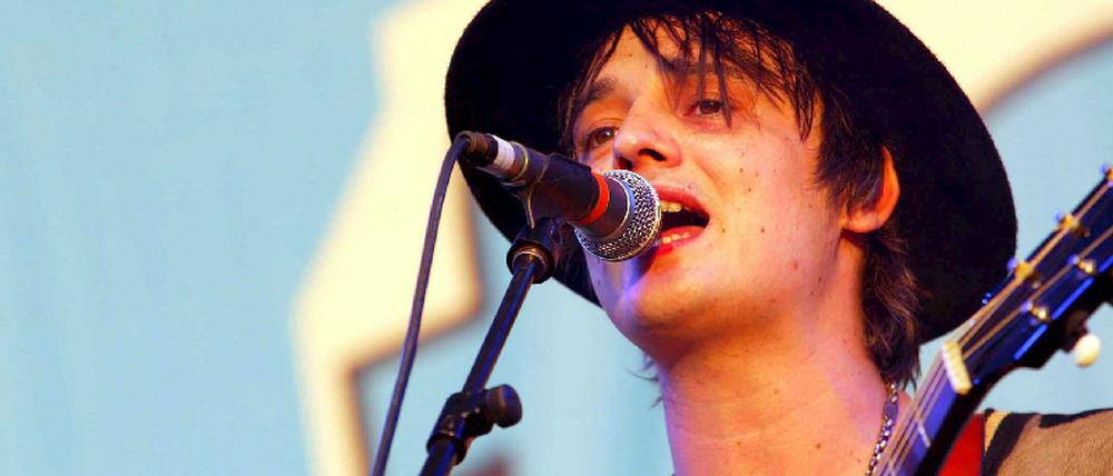Pete Doherty in Stoke-on-Trent