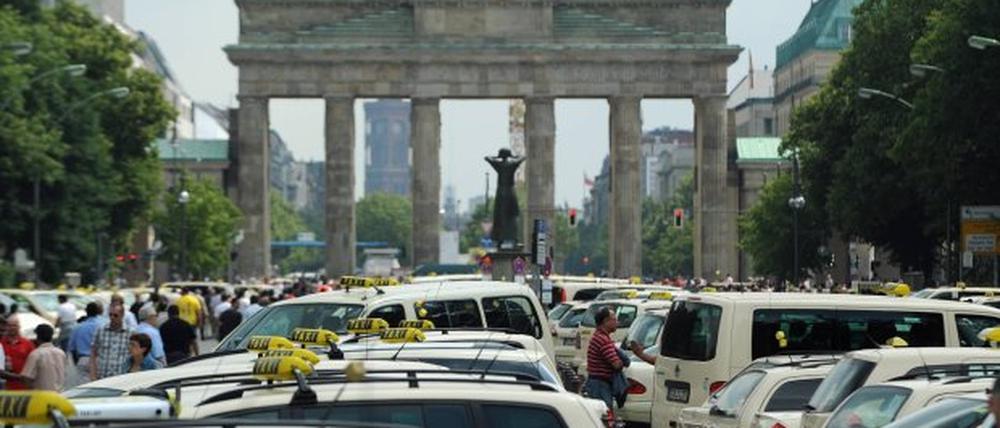 Taxi Brandenburger Tor