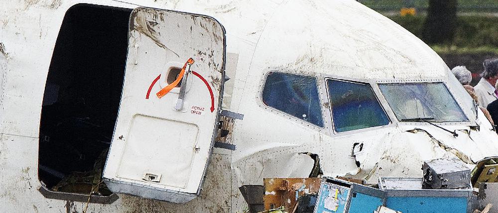 amsterdam flugzeugabsturz wrack