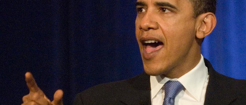 Obama sauer