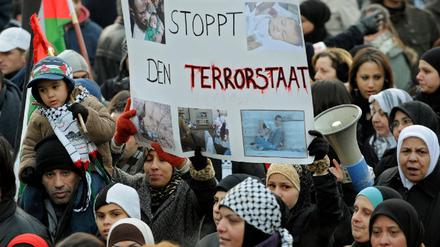 Berlin, Proteste gegen Israel