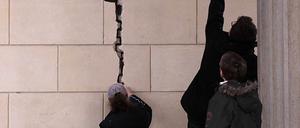 Risse am Brandenburger Tor