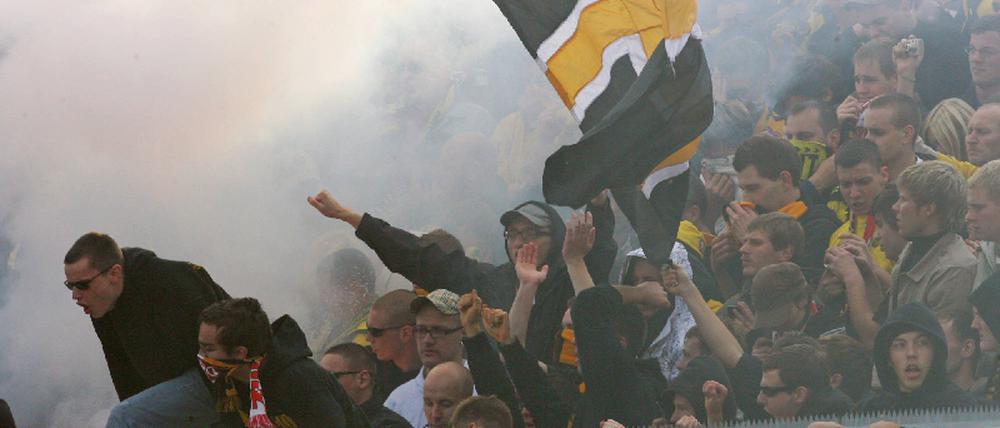 Anhänger von Dynamo Dresden