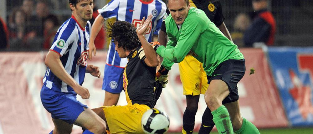 DFB-Pokal - Borussia Dortmund - Hertha BSC Berlin
