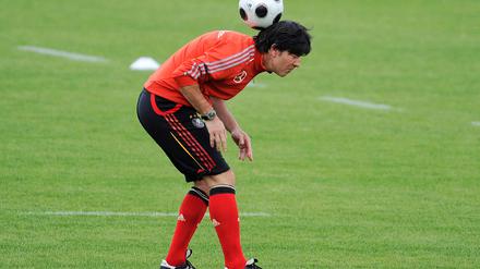 Training deutsche Fussball Nationalmannschaft