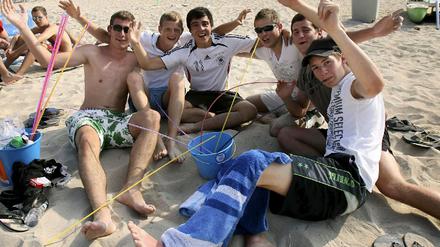 Deutsche Touristen auf Mallorca