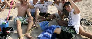 Deutsche Touristen auf Mallorca