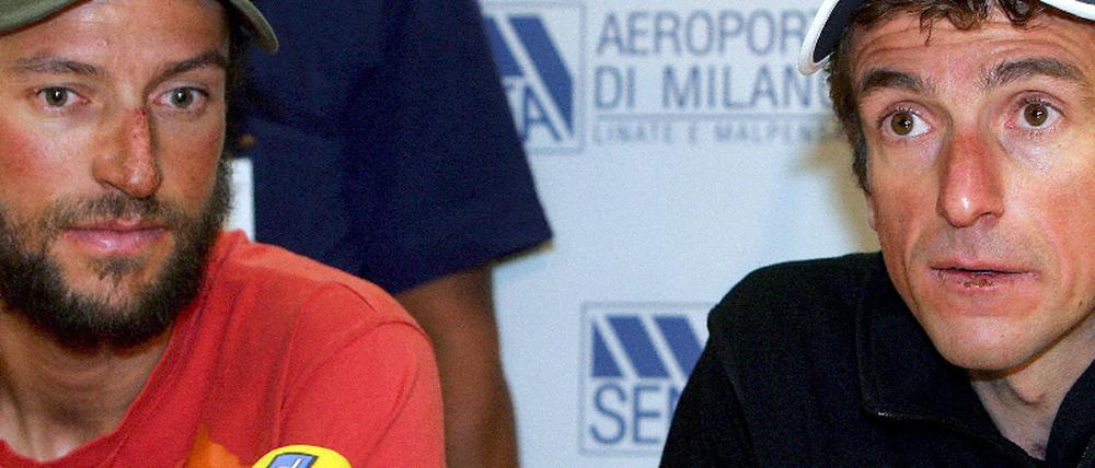 Simon Kehrer und Walter Nones