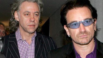 Geldof und Bono