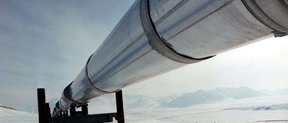 Trans-Alaska Öl-Pipeline von BP in Alaska