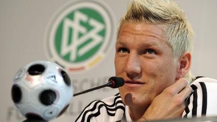 EURO 2008 - Pressekonferenz Deutschland - Bastian Schweinsteiger