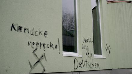 Hakenkreuz-Geschmiere